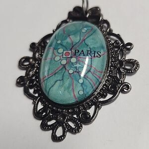 Vintage Style Paris Pendant